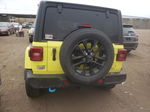 2023 Jeep Wrangler Sahara 4xe Yellow vin: 1C4JJXP60PW553825