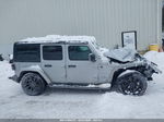 2023 Jeep Wrangler 4xe Sahara 4x4 Silver vin: 1C4JJXP60PW686083