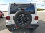 2023 Jeep Wrangler Sahara 4xe White vin: 1C4JJXP62PW513858