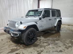 2023 Jeep Wrangler Sahara 4xe Silver vin: 1C4JJXP66PW630388