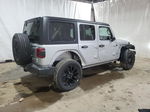 2023 Jeep Wrangler Sahara 4xe Silver vin: 1C4JJXP66PW630388