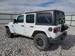 2023 Jeep Wrangler Sahara 4xe White vin: 1C4JJXP67PW698876