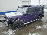 2023 Jeep Wrangler Sahara 4xe Purple vin: 1C4JJXP68PW562482