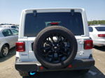 2023 Jeep Wrangler Sahara 4xe White vin: 1C4JJXP6XPW516779