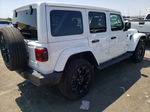 2023 Jeep Wrangler Sahara 4xe White vin: 1C4JJXP6XPW516779