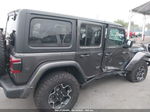 2023 Jeep Wrangler 4xe Rubicon 4x4 Gray vin: 1C4JJXR65PW662276