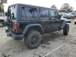 2023 Jeep Wrangler Rubicon 4xe Черный vin: 1C4JJXR6XPW553909