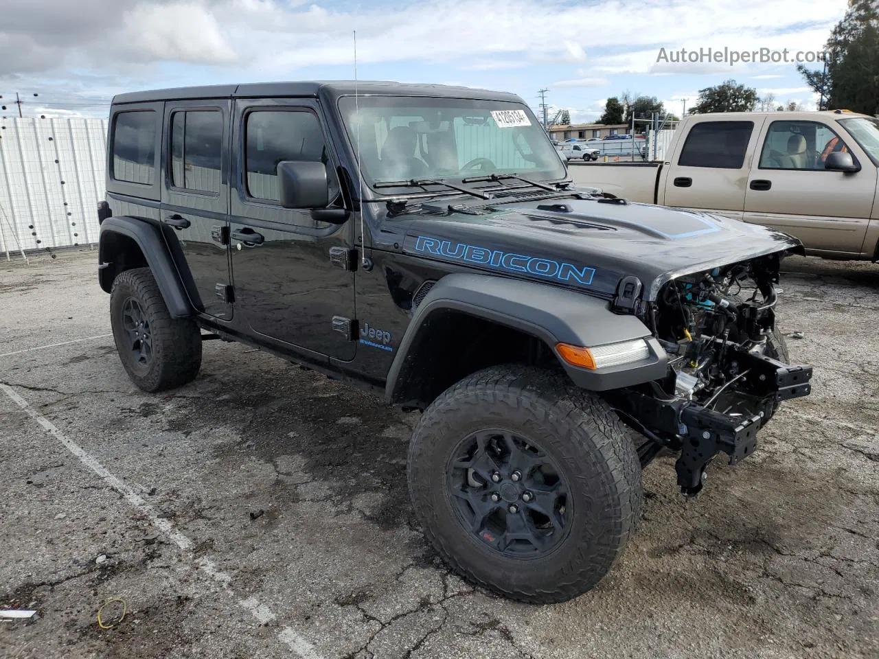 2023 Jeep Wrangler Rubicon 4xe Black vin: 1C4JJXR6XPW553909