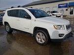 2013 Jeep Compass Sport White vin: 1C4NJCBA0DD272492