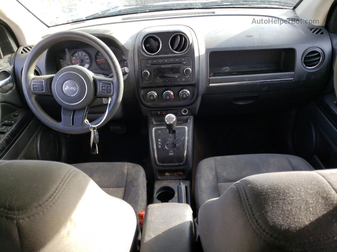 2013 Jeep Compass Sport White vin: 1C4NJCBA0DD272492