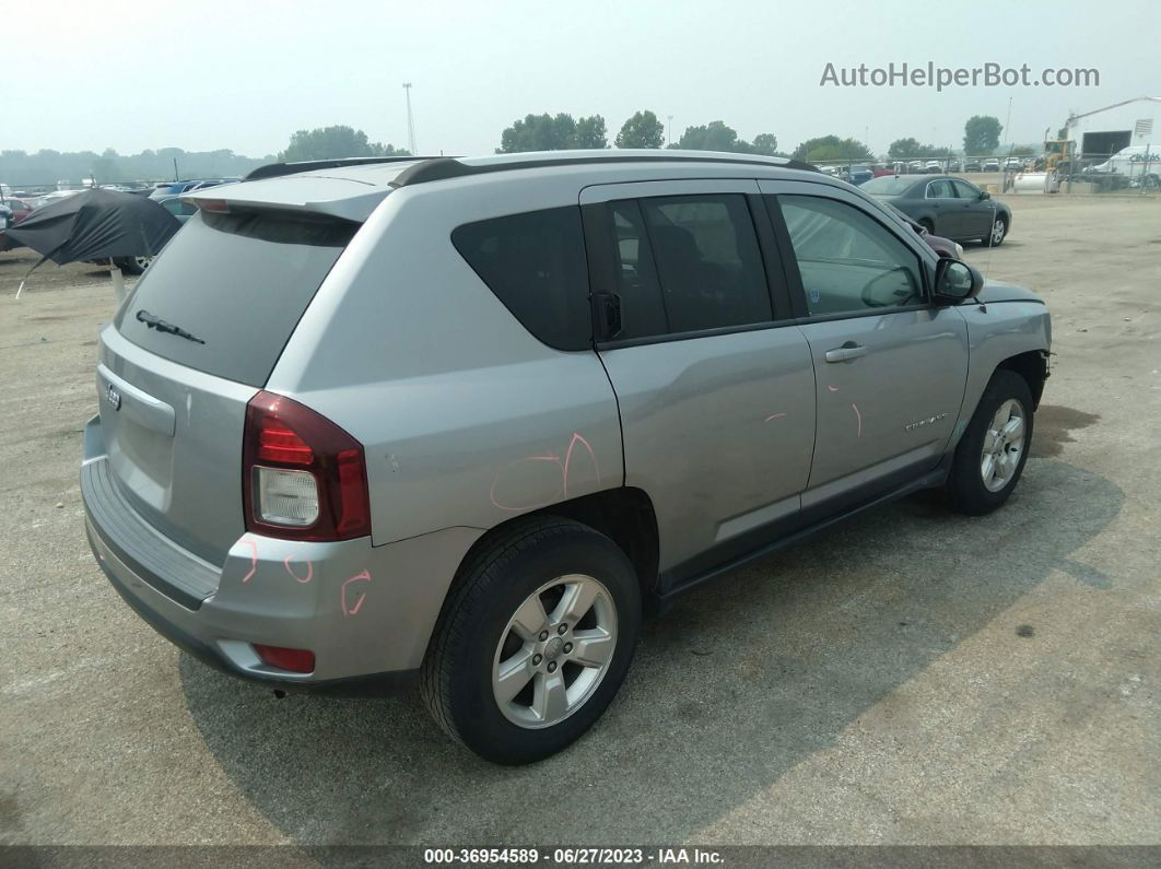 2014 Jeep Compass Sport Silver vin: 1C4NJCBA0ED774761