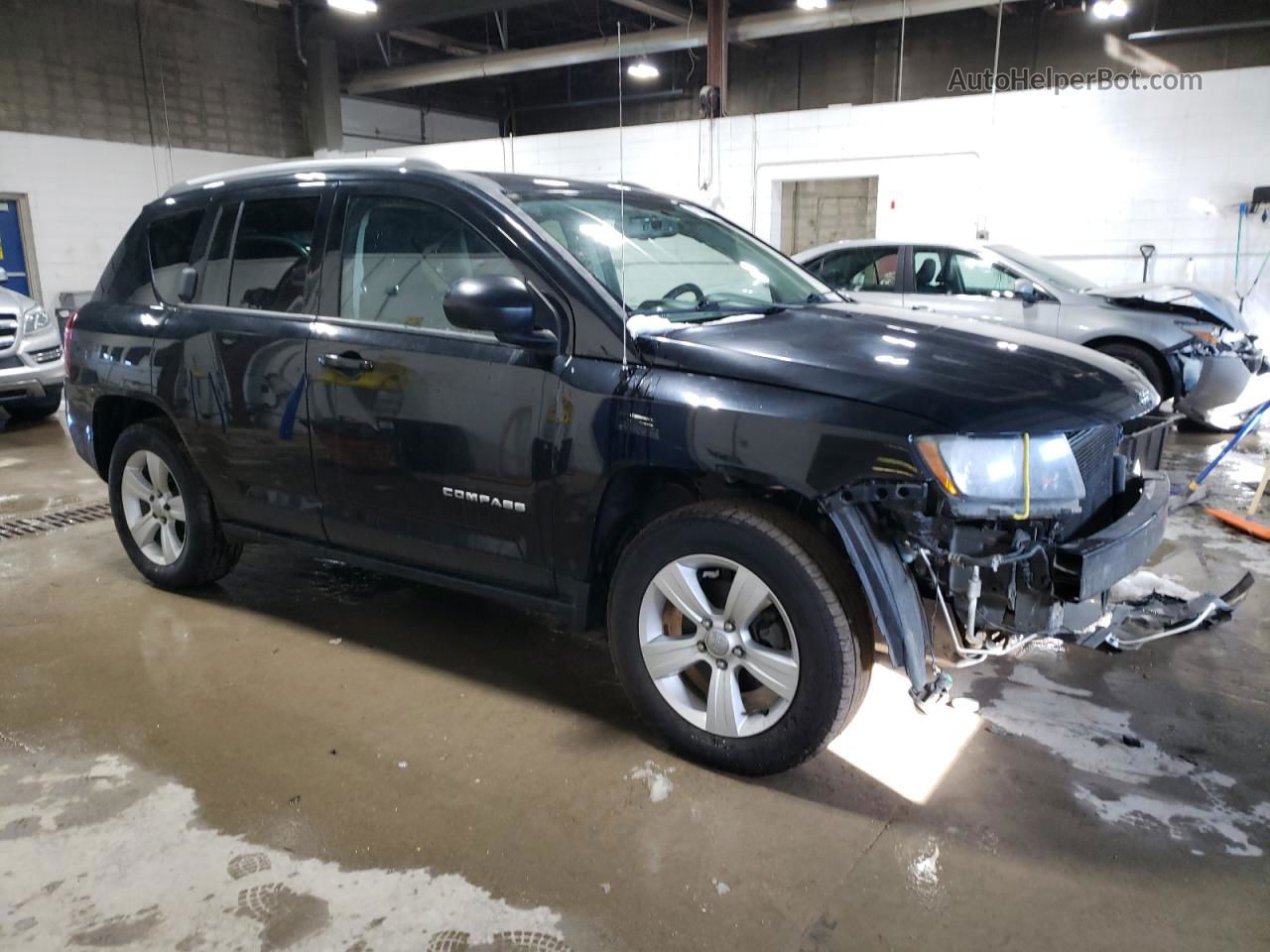 2016 Jeep Compass Sport Black vin: 1C4NJCBA0GD648841