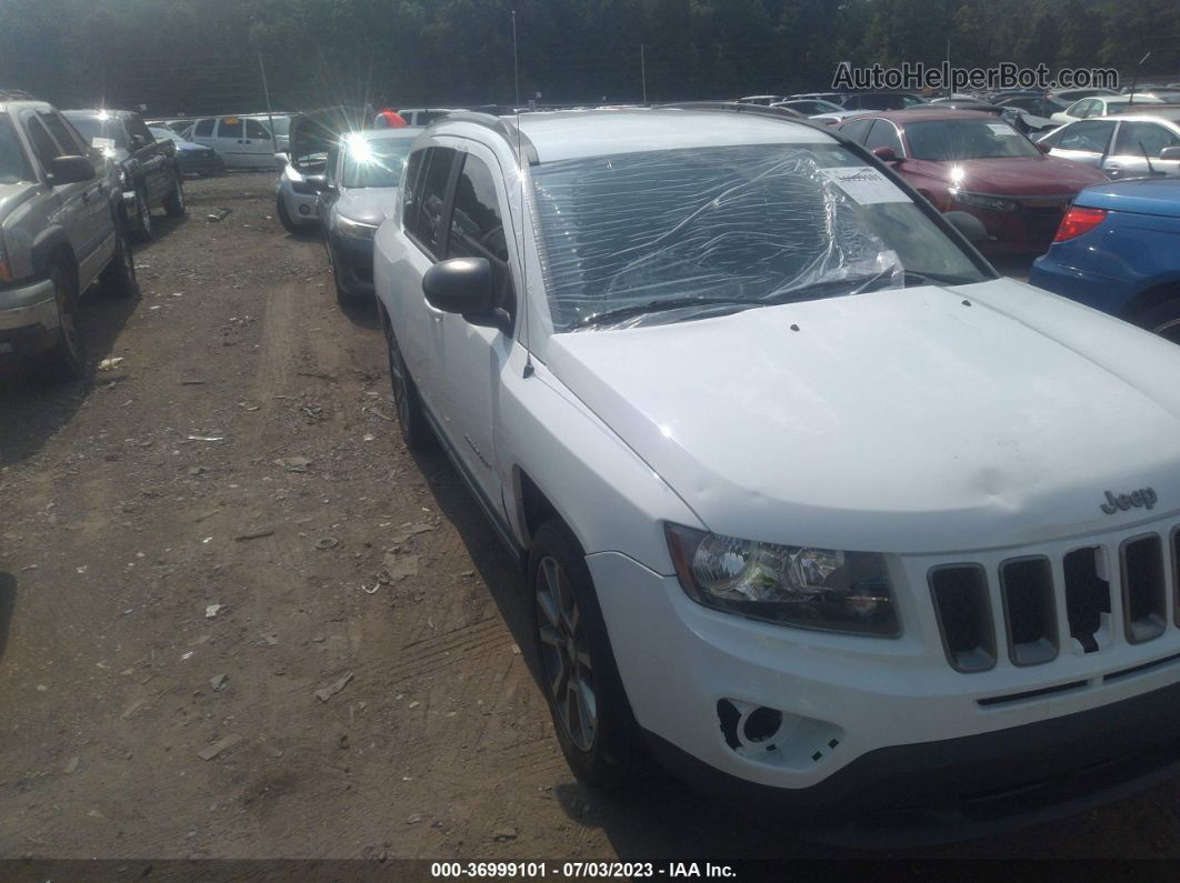 2016 Jeep Compass Sport Se Pkg White vin: 1C4NJCBA0GD678227