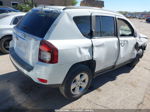 2014 Jeep Compass Sport White vin: 1C4NJCBA1ED801367