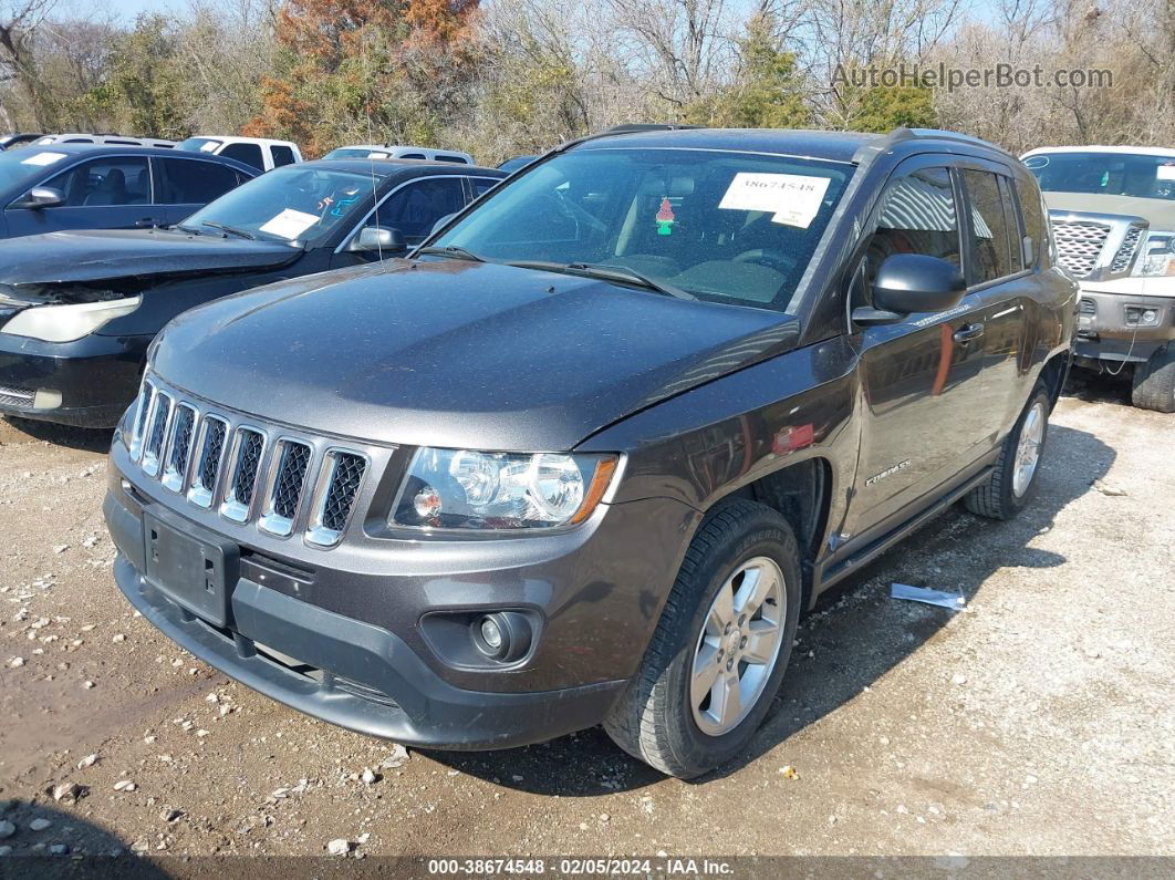 2014 Jeep Compass Sport Gray vin: 1C4NJCBA1ED818024