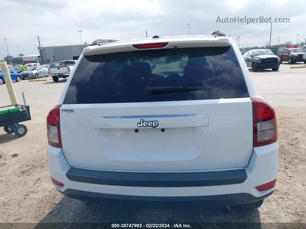 2016 Jeep Compass Sport White vin: 1C4NJCBA1GD512668