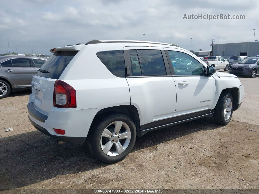 2016 Jeep Compass Sport White vin: 1C4NJCBA1GD512668