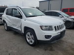 2016 Jeep Compass Sport White vin: 1C4NJCBA1GD640988