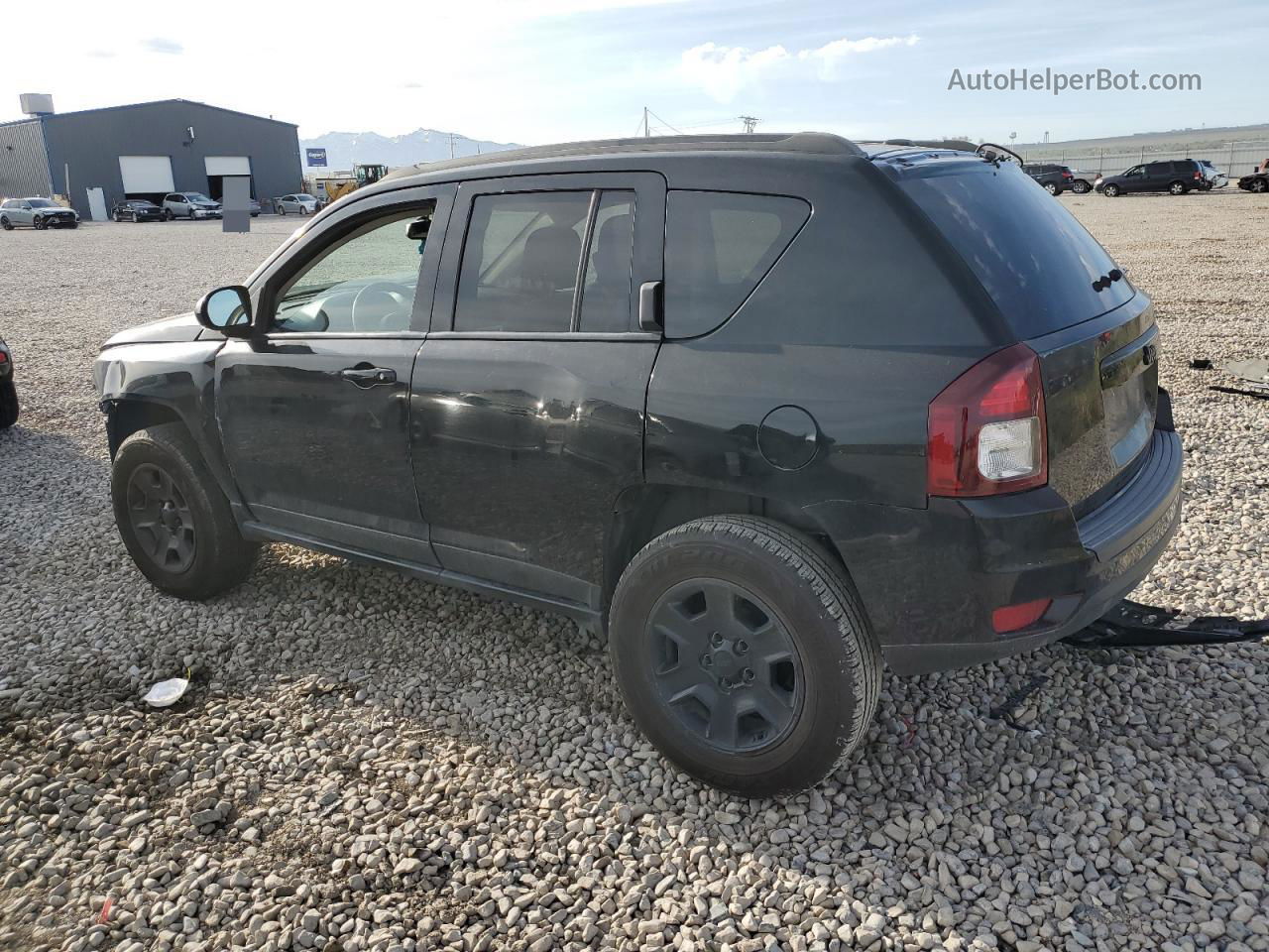 2016 Jeep Compass Sport Black vin: 1C4NJCBA1GD665132