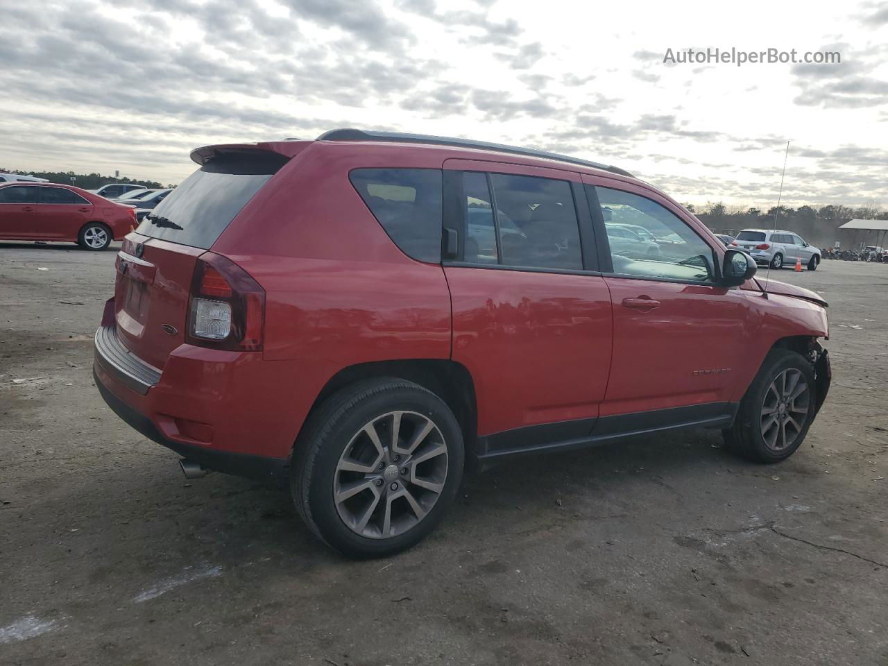 2016 Jeep Compass Sport Red vin: 1C4NJCBA1GD679032