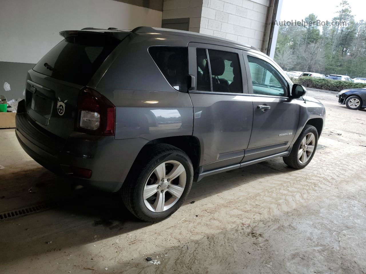 2016 Jeep Compass Sport Gray vin: 1C4NJCBA1GD688085