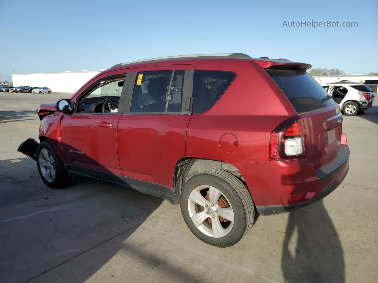 2016 Jeep Compass Sport Red vin: 1C4NJCBA1GD753839