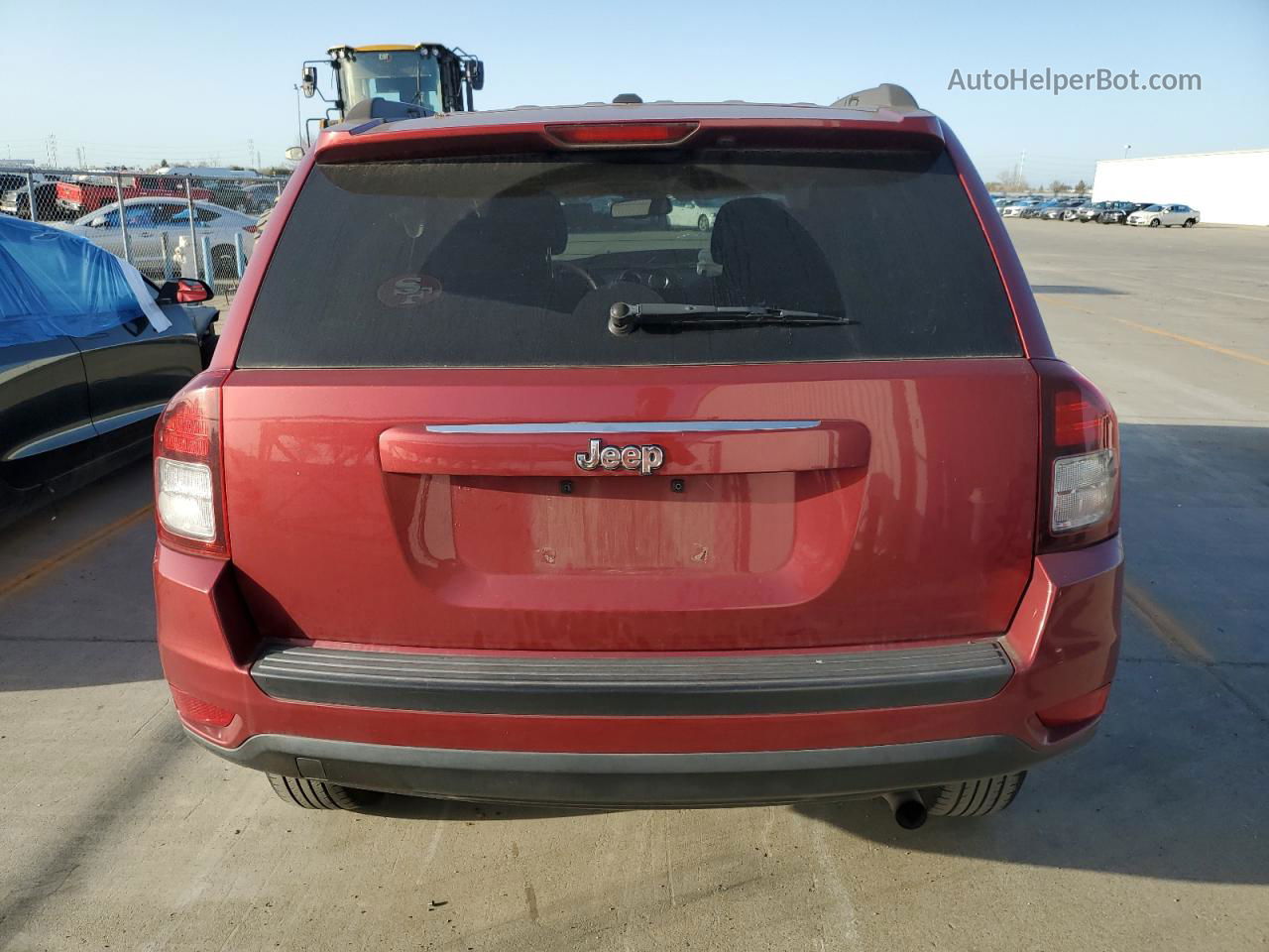 2016 Jeep Compass Sport Red vin: 1C4NJCBA1GD753839