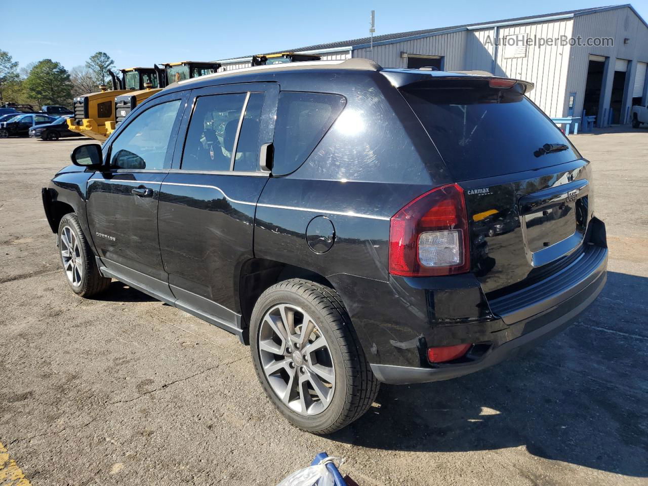 2016 Jeep Compass Sport Black vin: 1C4NJCBA1GD803056