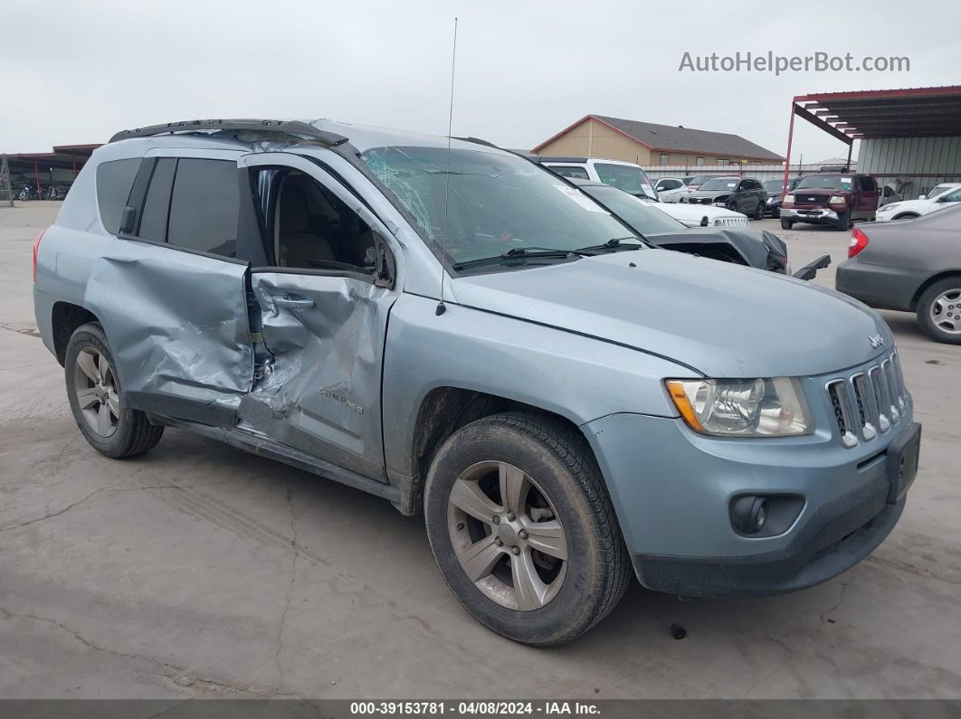 2013 Jeep Compass Sport Light Blue vin: 1C4NJCBA2DD102862