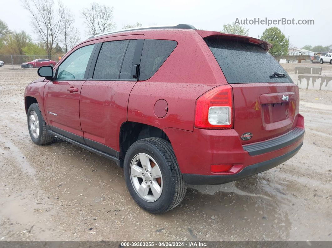 2013 Jeep Compass Sport Red vin: 1C4NJCBA2DD123839