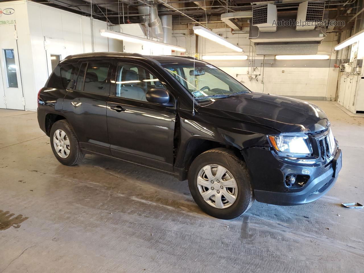 2014 Jeep Compass Sport Black vin: 1C4NJCBA2ED539665