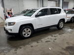 2014 Jeep Compass Sport White vin: 1C4NJCBA2ED662303