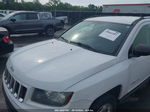 2014 Jeep Compass Sport White vin: 1C4NJCBA2ED743043