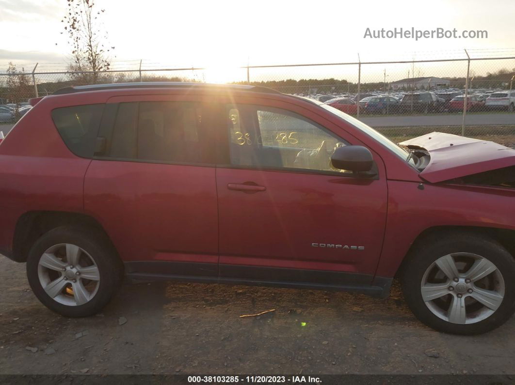 2016 Jeep Compass Sport Red vin: 1C4NJCBA2GD568425