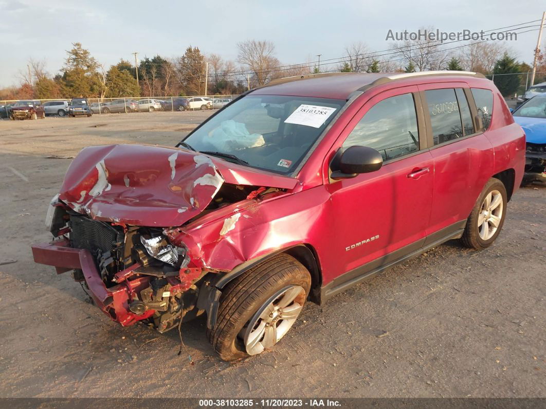 2016 Jeep Compass Sport Red vin: 1C4NJCBA2GD568425