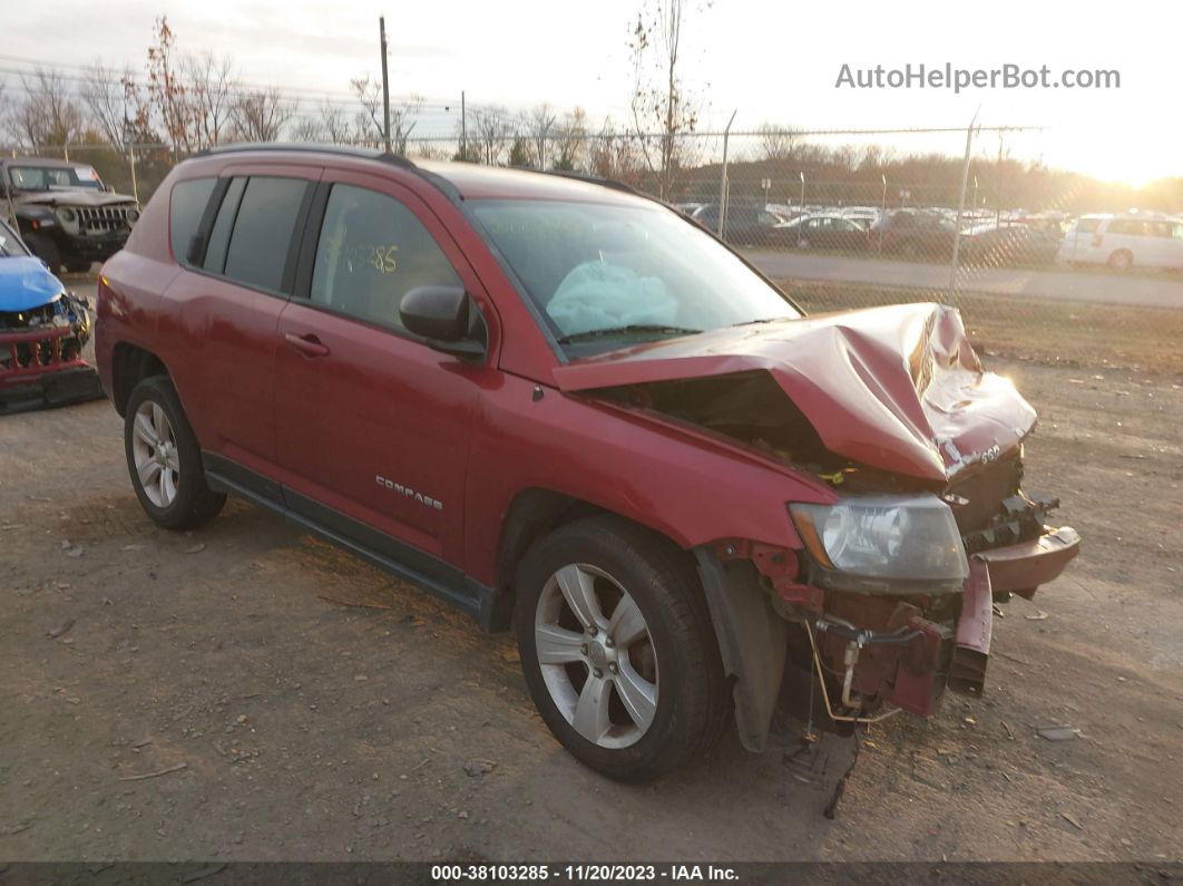 2016 Jeep Compass Sport Red vin: 1C4NJCBA2GD568425