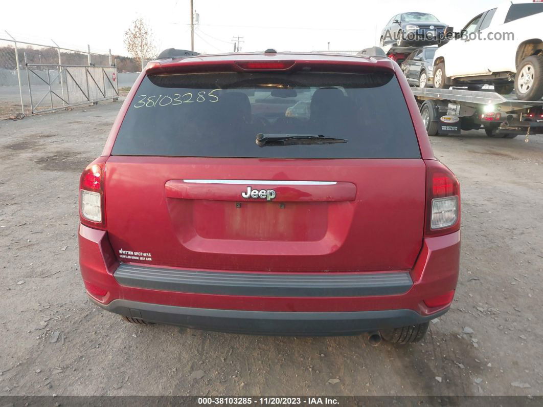 2016 Jeep Compass Sport Red vin: 1C4NJCBA2GD568425