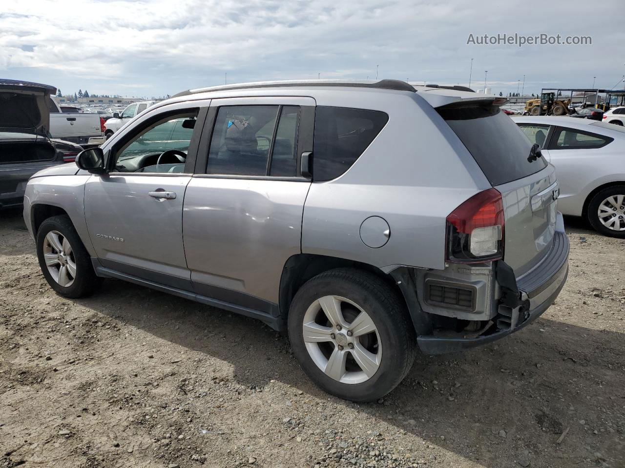 2016 Jeep Compass Sport Silver vin: 1C4NJCBA2GD615579