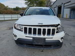 2016 Jeep Compass Sport White vin: 1C4NJCBA2GD634763