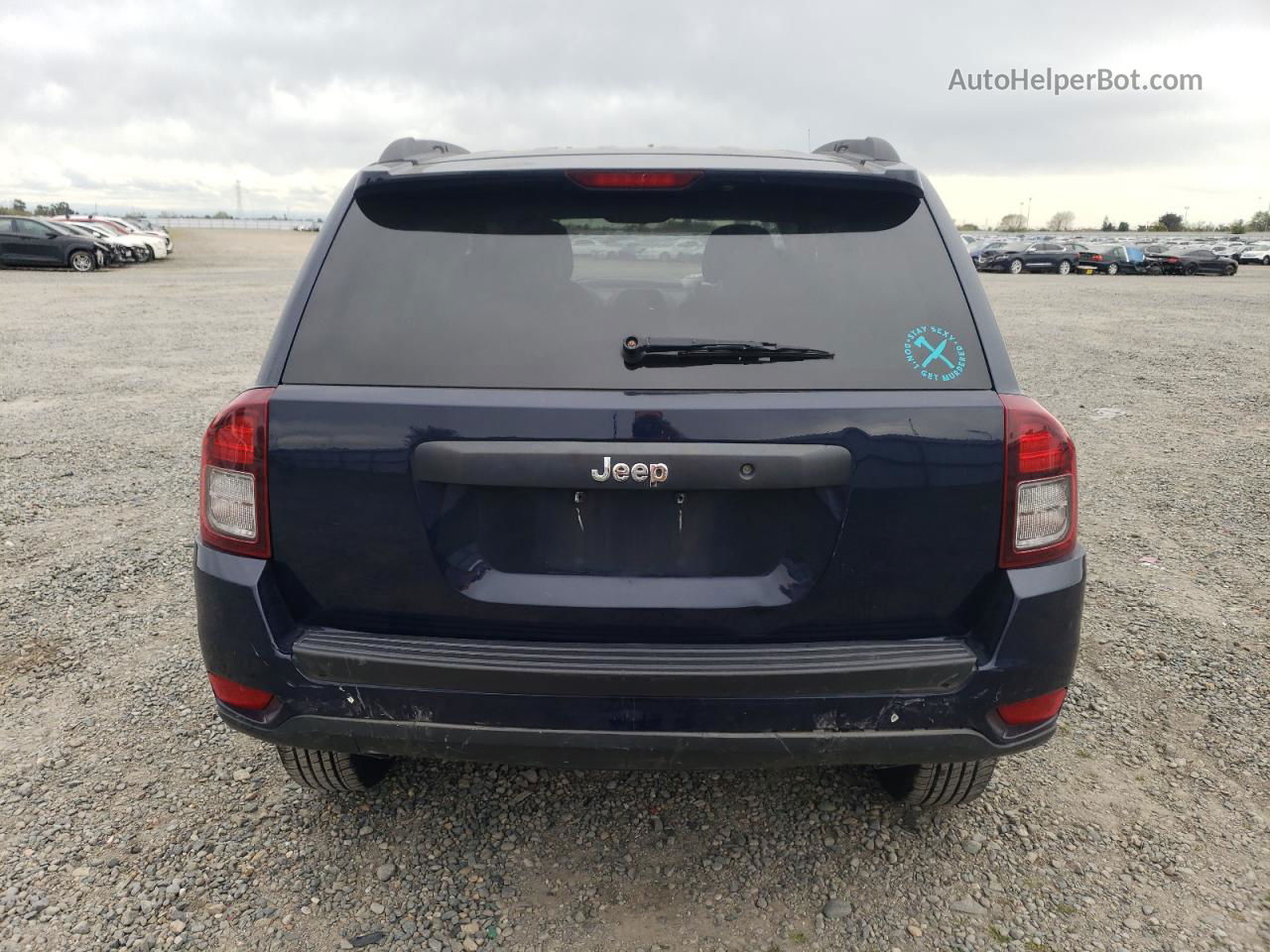 2014 Jeep Compass Sport Blue vin: 1C4NJCBA3ED538010