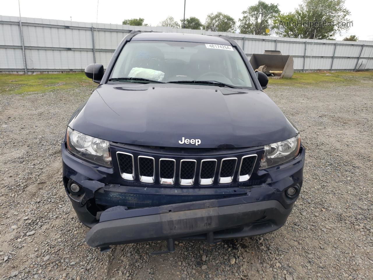 2014 Jeep Compass Sport Blue vin: 1C4NJCBA3ED538010