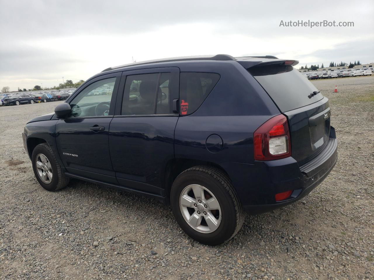 2014 Jeep Compass Sport Blue vin: 1C4NJCBA3ED538010