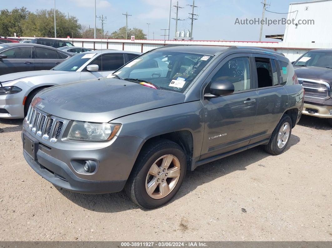 2014 Jeep Compass Sport Gray vin: 1C4NJCBA3ED593802