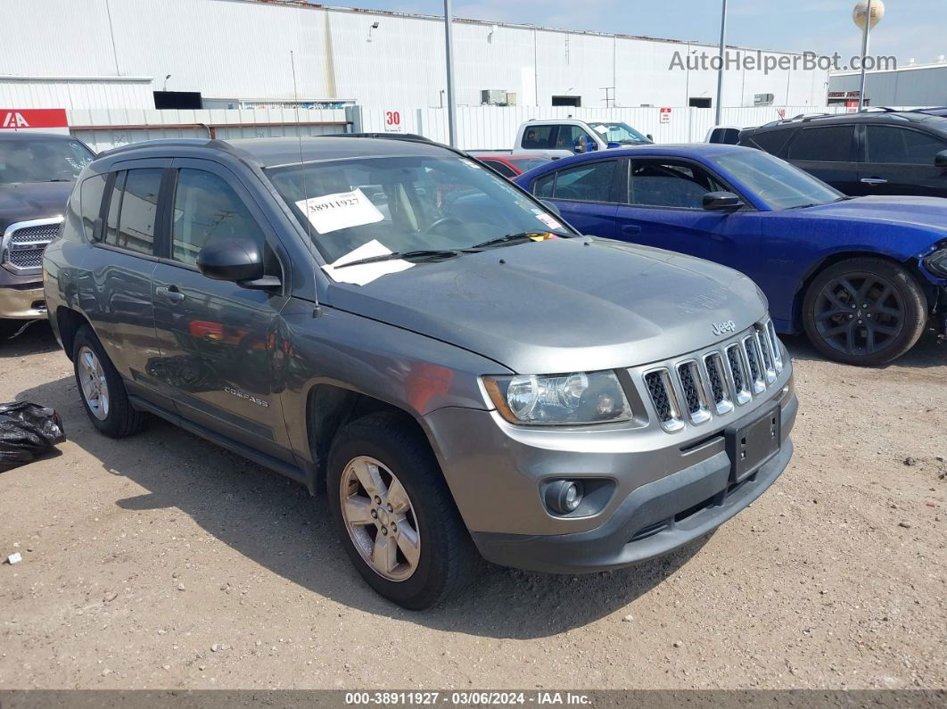 2014 Jeep Compass Sport Gray vin: 1C4NJCBA3ED593802