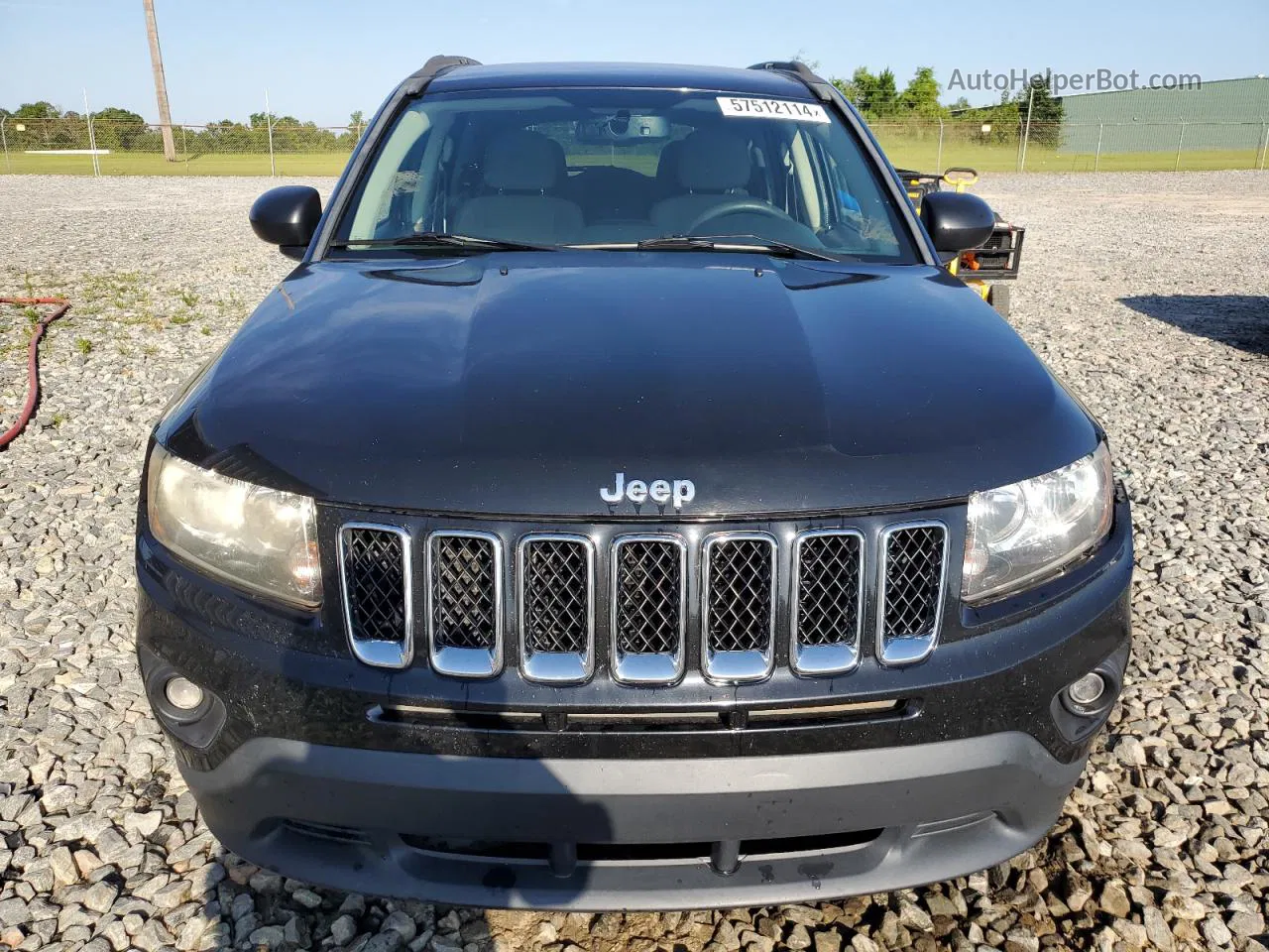 2014 Jeep Compass Sport Black vin: 1C4NJCBA3ED643341