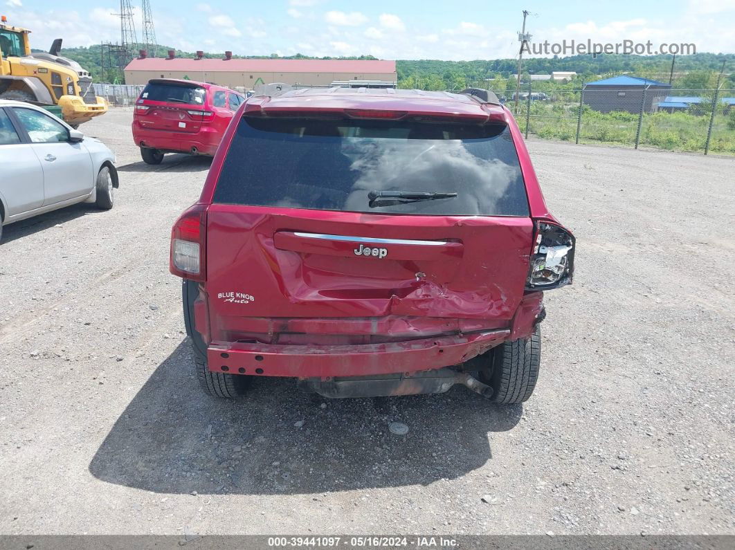 2014 Jeep Compass Sport Maroon vin: 1C4NJCBA3ED800933