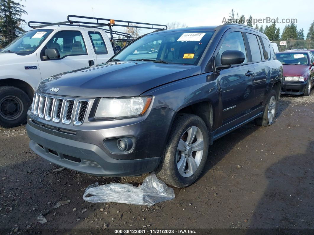 2016 Jeep Compass Sport Серый vin: 1C4NJCBA3GD524384