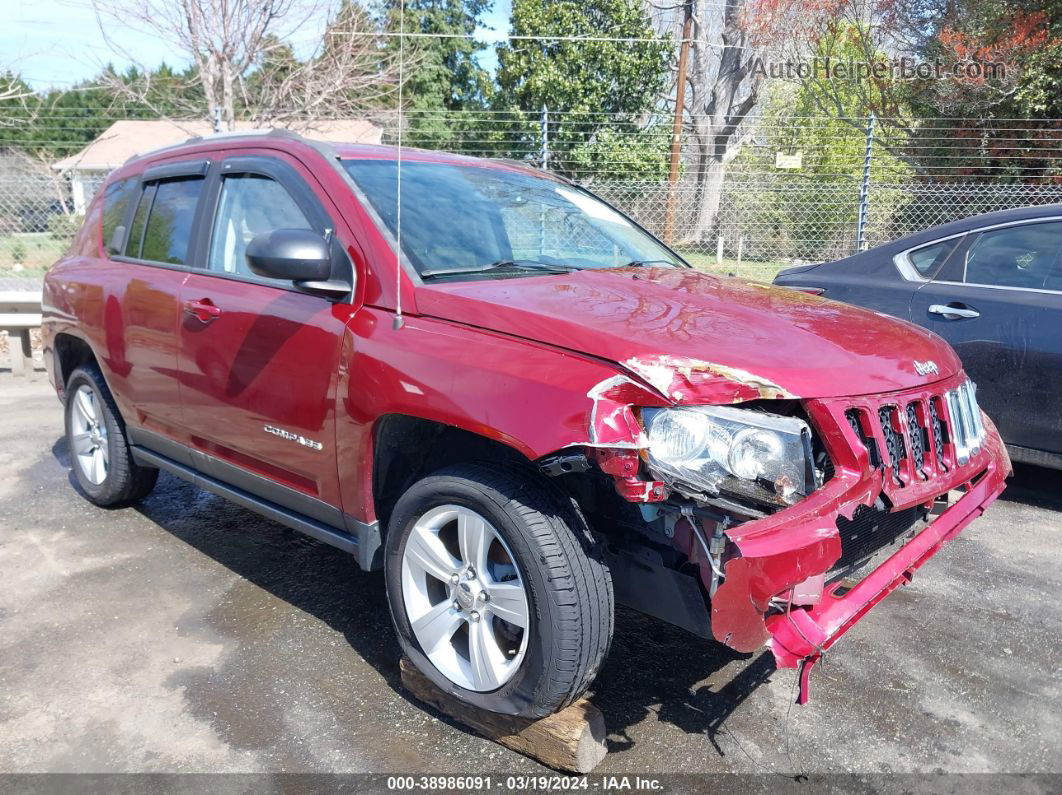 2016 Jeep Compass Sport Красный vin: 1C4NJCBA3GD743040