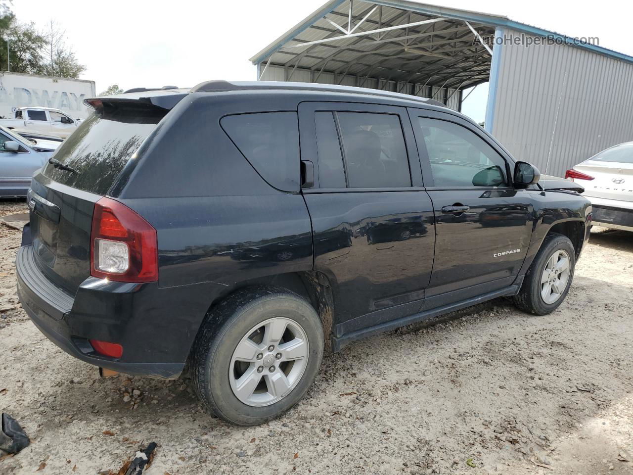 2016 Jeep Compass Sport Black vin: 1C4NJCBA3GD793095