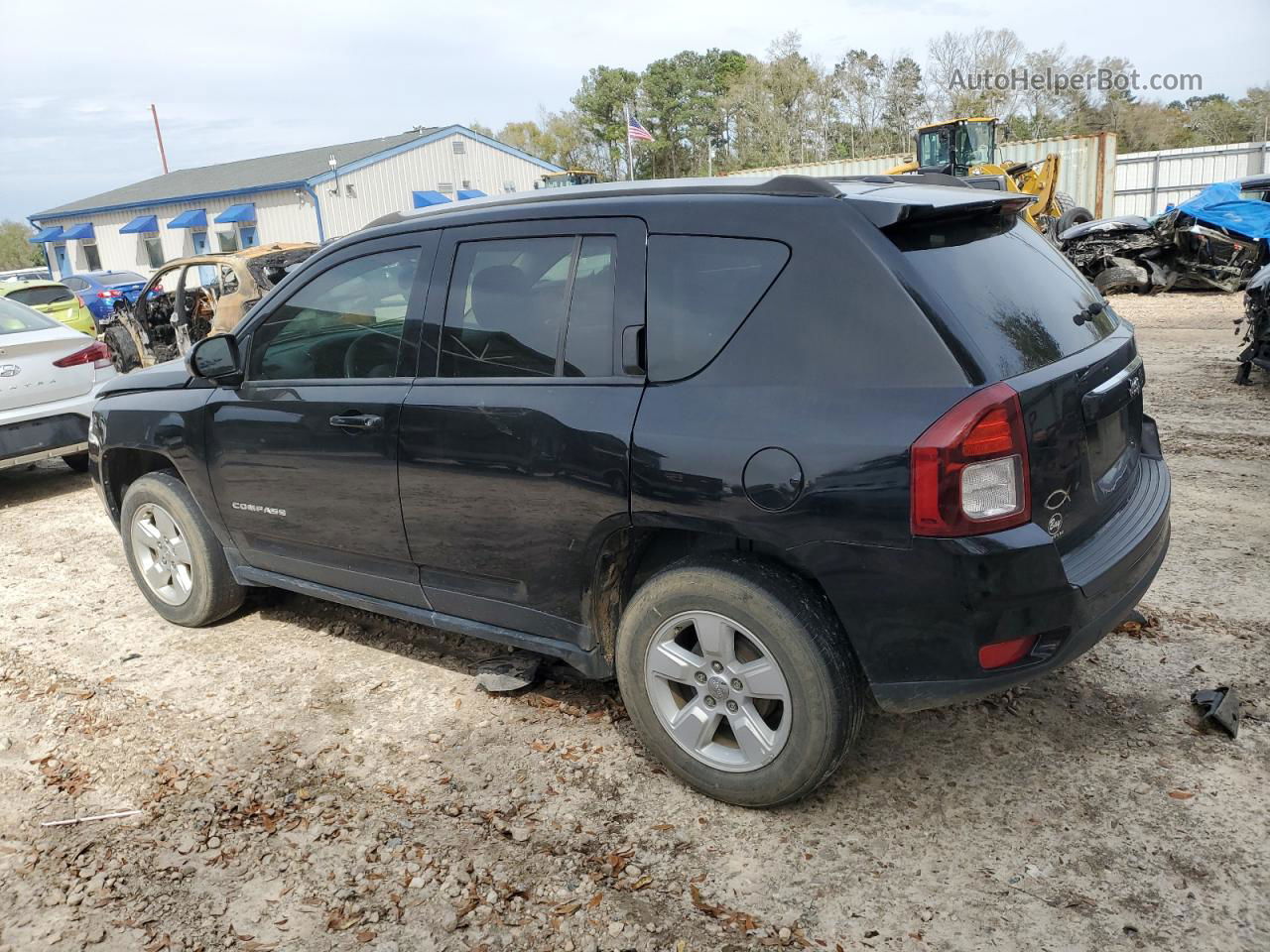 2016 Jeep Compass Sport Black vin: 1C4NJCBA3GD793095